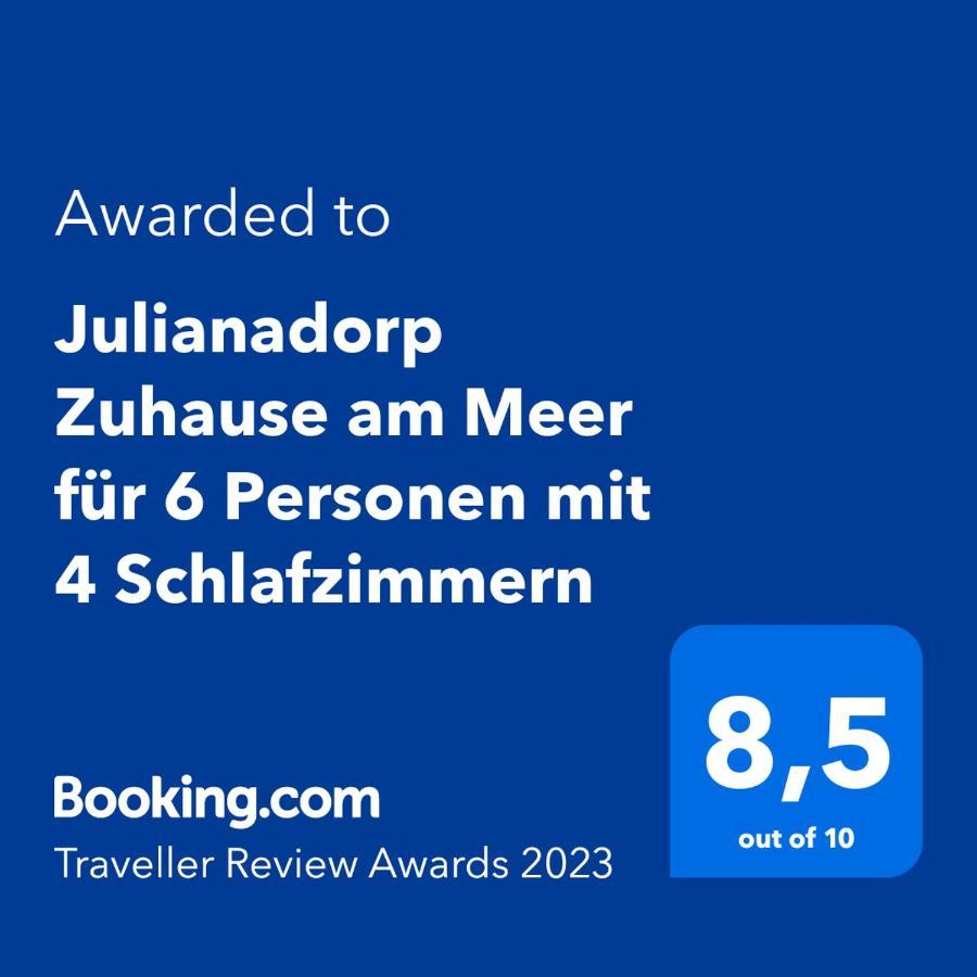 Julianadorp Zuhause Am Meer Fuer 6 Personen Mit 4 Schlafzimmern Zewnętrze zdjęcie